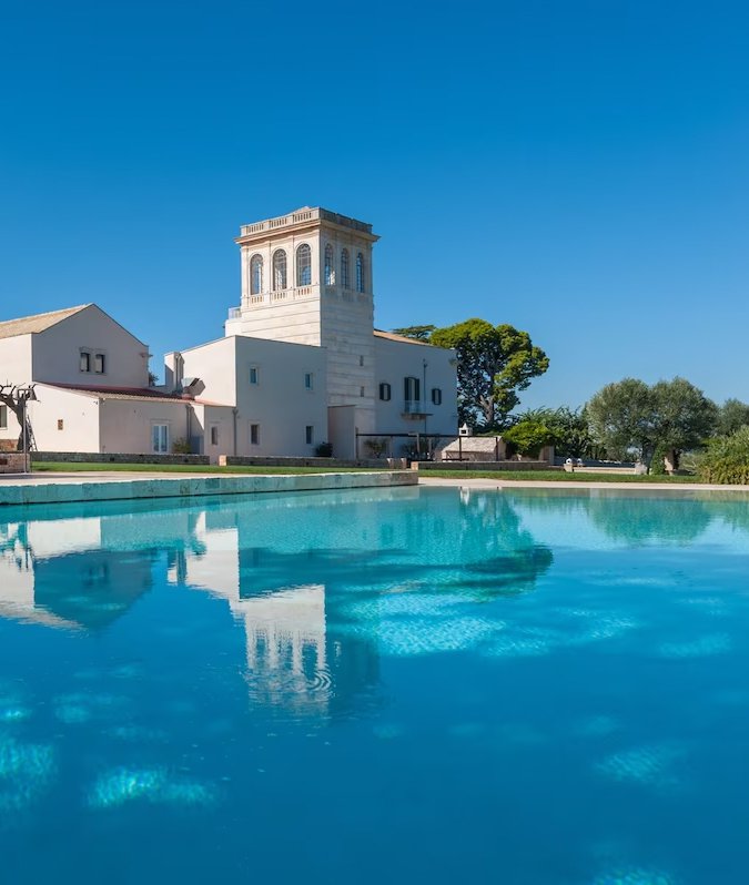 saltwater pool at Villa Torre Bianca by Emily Hotels