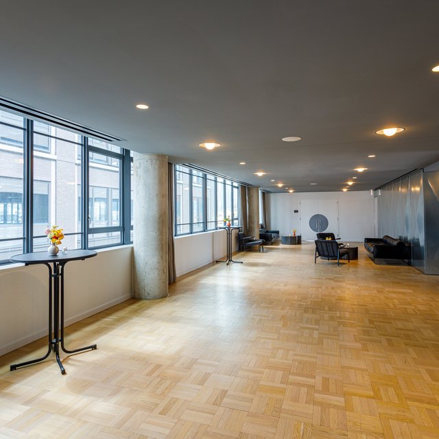 spacious event space or conference space at the emily hotel, chicago