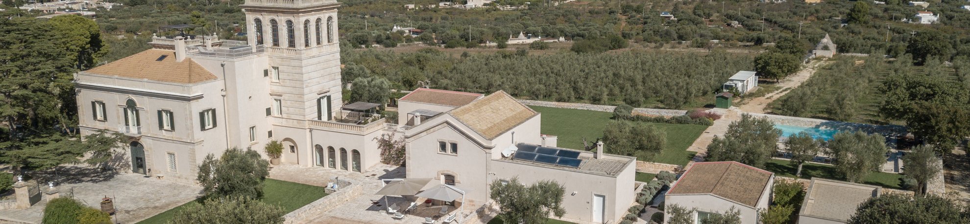 exterior of villa torre bianca by emily hotels in puglia