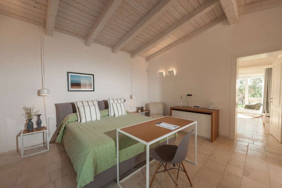 Deluxe Garden Room with desk and terrace at Villa Torre Bianca by Emily Hotels