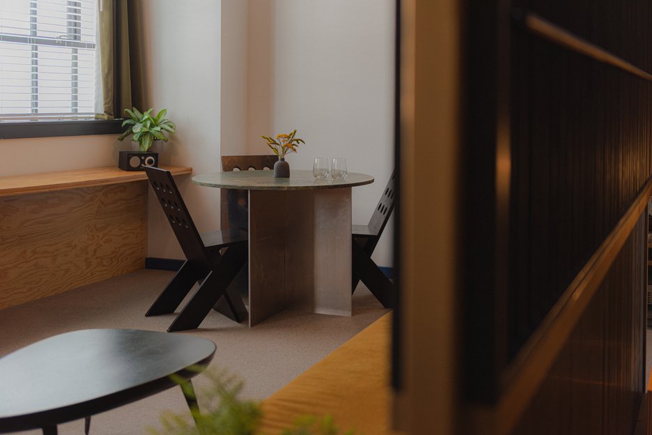 Dining Table in Executive Loft at The Emily Hotel