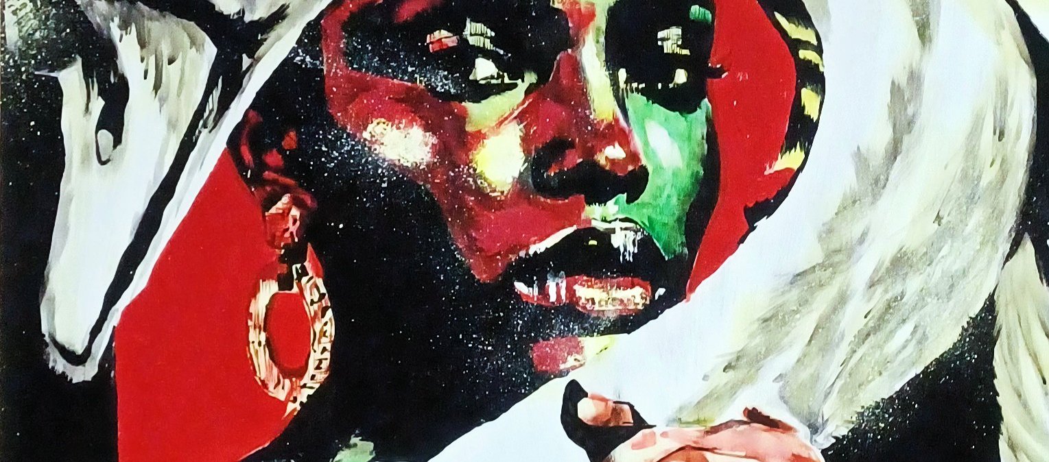 Reincarnation of A Love Bird 24x48 mixed media (1)