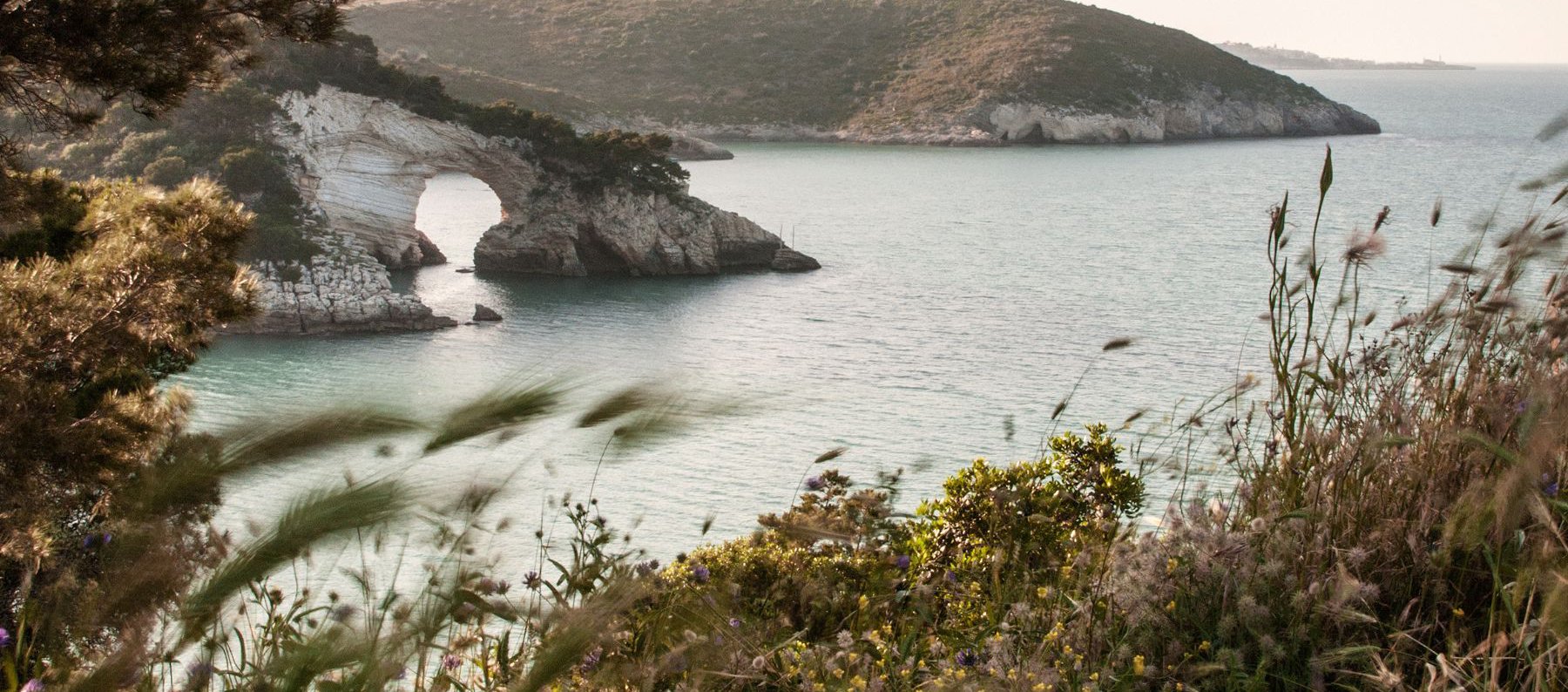 Sea cliffs in Puglia