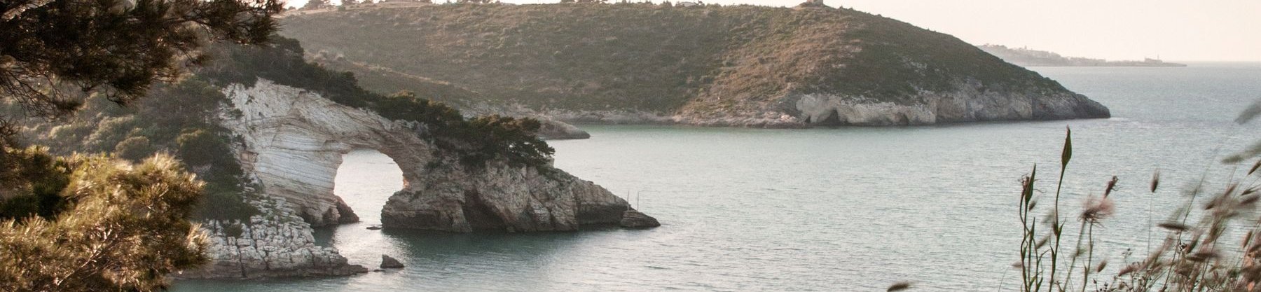 Sea cliffs in Puglia