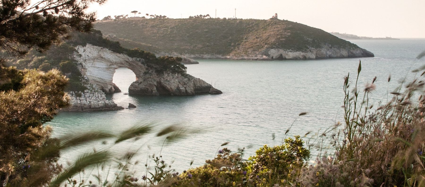 Sea cliffs in Puglia
