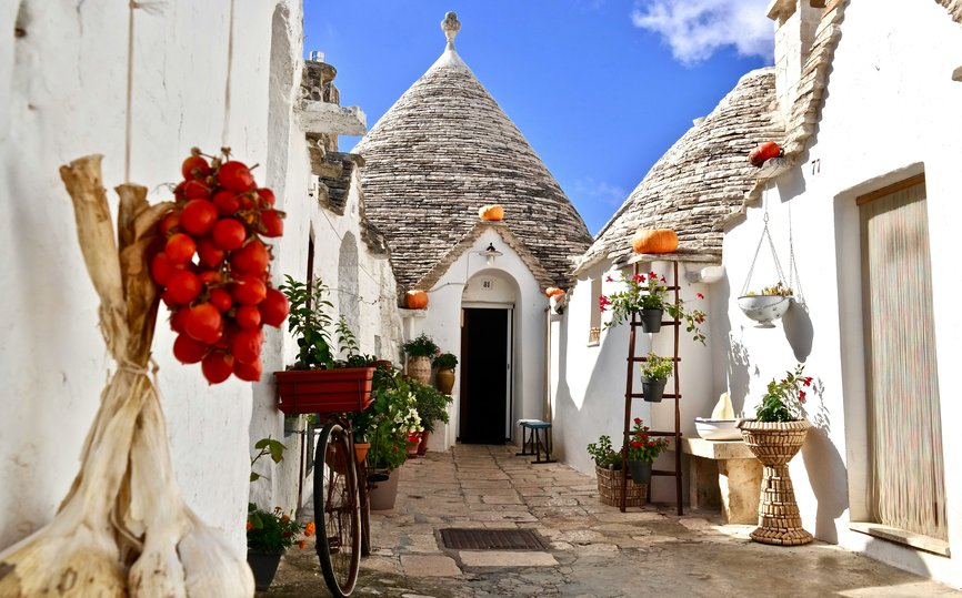 trulli homes in Puglia