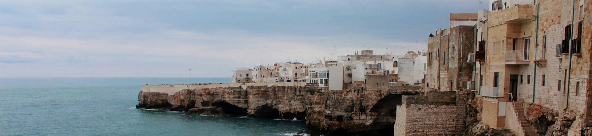 Coastline of Polignano a Mare