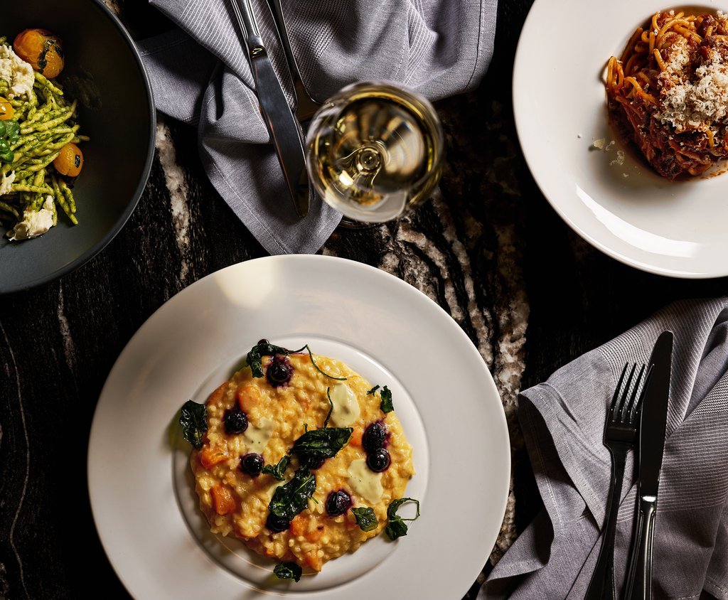 Chef Marcello's buttenut squash risotto